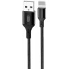 XO NB143 USB to Lightning 1m Black (XO-NB143i1-BK) - зображення 1