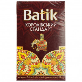Batik Чай чорний  Королівський стандарт байховий, цейлонський, крупнолистовий, 85 г (4820015833228)