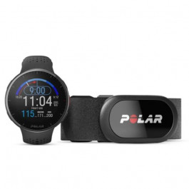 Polar Pacer Pro Carbon Gray with H10 heart rate belt (900107610)