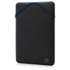 HP 14" Protective Reversible Black/Blue Laptop Sleeve (2F1X4AA) - зображення 4