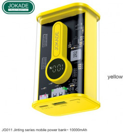 JOKADE JG011 Fast Charging Power Bank 10000mAh Yellow 22.5W