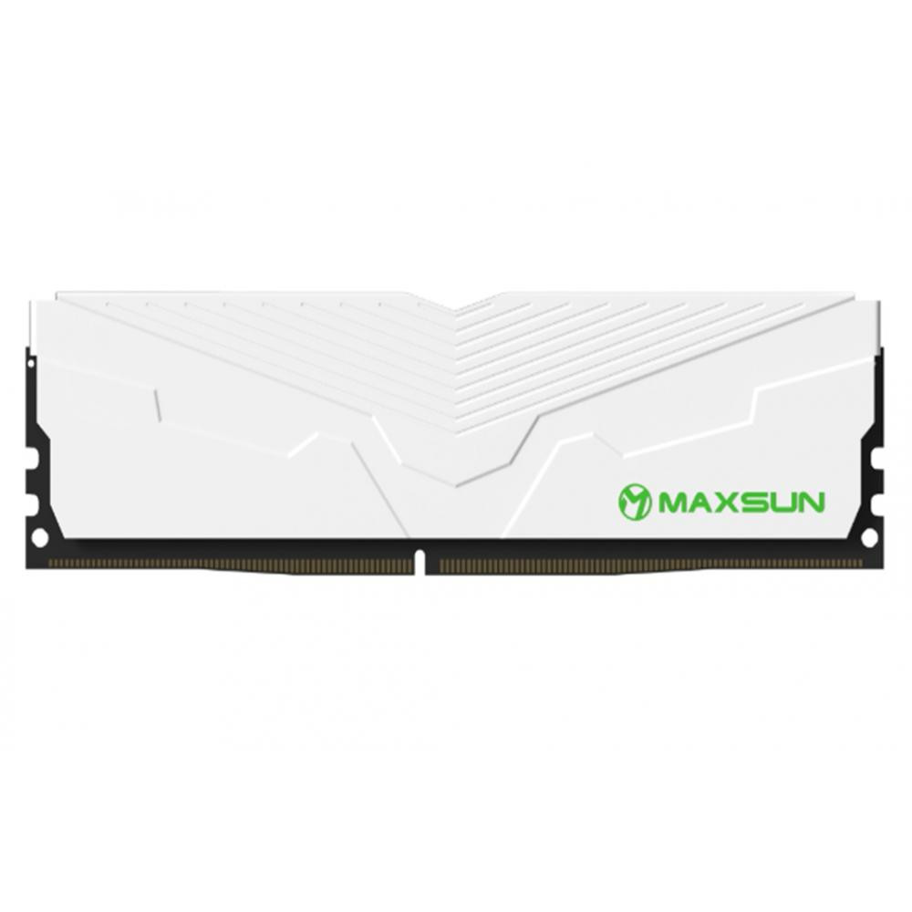 Maxsun 8 GB DDR4 3200 MHz White (MSD48G32W4) - зображення 1