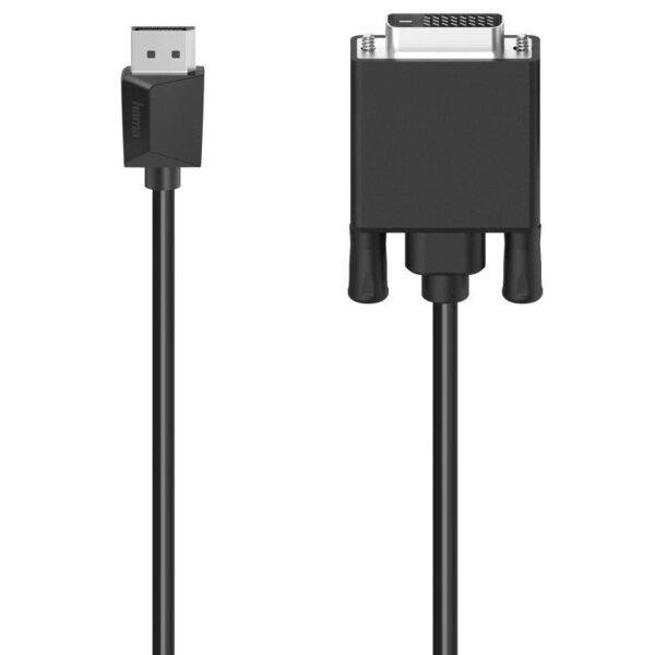 HAMA DisplayPort to DVI 1.5m Black (0200713) - зображення 1