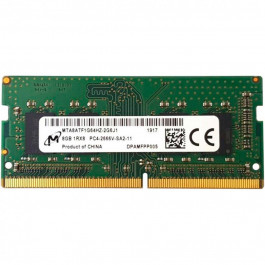 Micron 8 GB SO-DIMM DDR4 2666 MHz (MTA8ATF1G64HZ-2G6J1)