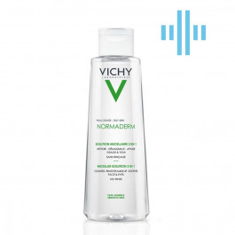 Vichy Мицеллярная вода  3в1 Normaderm для снятия макияжа и очищения жирной чувствительной кожи лица и глаз