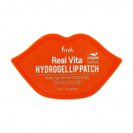 Prreti Зволожуючі патчі для губ  Real Vita Hydrogel Lip Patch 30 шт (8809738320884)