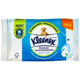Kleenex Туалетний папір  Classic вологий 42 шт. (5029053577494)