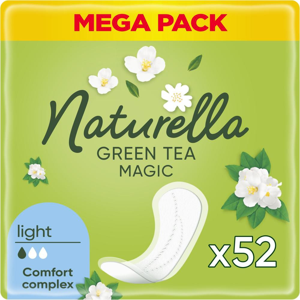 Naturella Ежедневные прокладки  Green Tea Magic Normal 52 шт (8001090603883) - зображення 1