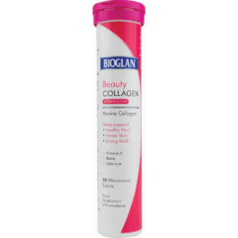 Bioglan Вітаміни для краси волосся, шкіри та нігтів Beauty Collagen  20 шт. шипучі таблетки