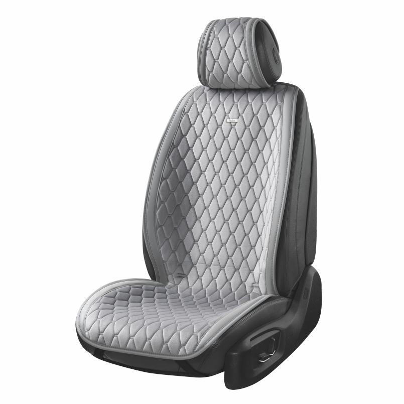 Beltex Комплект премиум накидок для сидений Beltex New York Grey (BX84200) - зображення 1