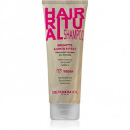 Dermacol Hair Ritual відновлюючий шампунь для волосся коричневих відтінків 250 мл