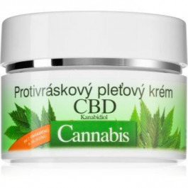 Bione Cosmetics Cannabis CBD відновлюючий крем проти зморшок з канабідіолом 51 мл