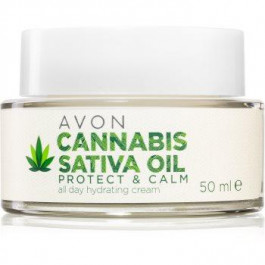AVON Cannabis Sativa Oil зволожуючий крем з конопляною олією 50 мл