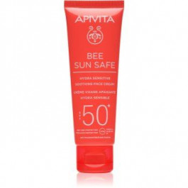 Apivita Bee Sun Safe заспокоюючий та зволожуючий крем SPF 50+ 50 мл