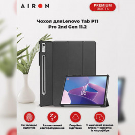 AIRON Premium Lenovo Tab P11 Pro 2nd Gen 11.2" + Film Black (4822352781086)