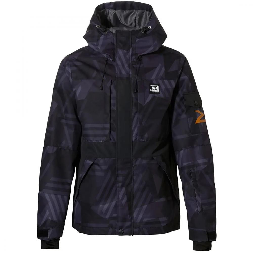 Rehall Гірськолижна куртка чоловіча  Coors 2023 camo black (60311-1001) M - зображення 1
