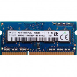 SK hynix 4 GB SO-DIMM DDR3 1600 MHz (HMT451S6MFR8A-PB)