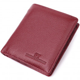 ST Leather Жіночий гаманець із натуральної шкіри бордовий  19467