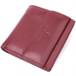 ST Leather Жіночий гаманець з натуральної шкіри бордовий  22544