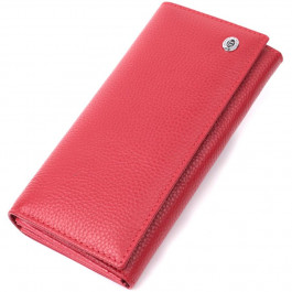 ST Leather Жіночий гаманець з натуральної шкіри червоний  22514