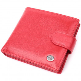 ST Leather Жіночий гаманець із натуральної шкіри червоний  22555