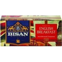 Bisan Чай чорний  Англійський сніданок у пакетиках 1.5 гх25 шт (4791007012689)