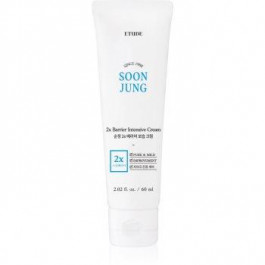 ETUDE SoonJung 2x Barrier Intensive Cream інтенсивний зволожуючий крем відновлюючий бар’єр шкіри 60 мл