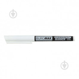 BuroMax Міні-маркер  водостійкий білий 1-2 мм BM.8708-12
