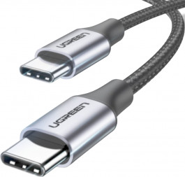 UGREEN USB-C Cable Aluminum with Braided 1m Black (50150)
