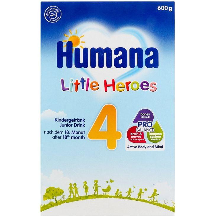 Humanа Суміш 4 Little Heroes суха молочна, 600 г - зображення 1