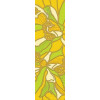Golden Tile Плитка  April зелений К74301 декор 400x115 - зображення 1