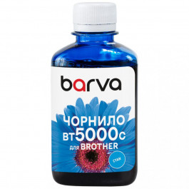 Barva Чернила Brother BT5000C специальные 180 мл, водорастворимые, голубые (BBT5000C-754)