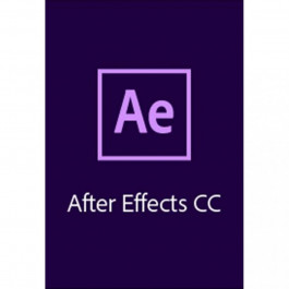 Adobe After Effects CC teams Multiple/Multi Lang Lic Subs New 1Yea (65297727BA01A12)