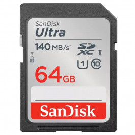 SanDisk 64 GB SDXC UHS-I U1 Ultra (SDSDUNB-064G-GN6IN)