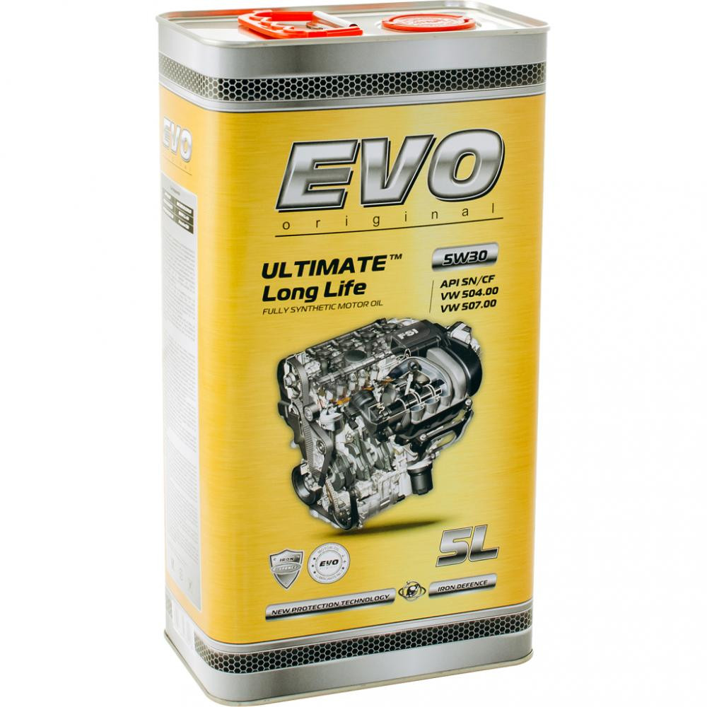 EVO lubricants ULTIMATE LongLife 5W-30 5л - зображення 1