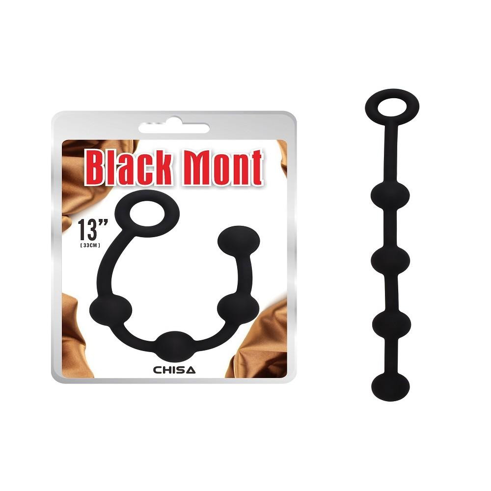 Chisa Novelties Black Mont "P" Storm Beads M (CH88342) - зображення 1