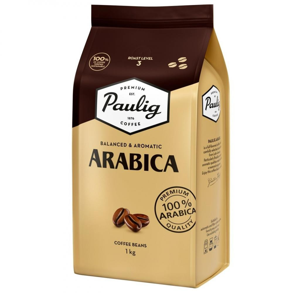 Paulig Arabica зерно 1 кг (6418474039008) - зображення 1
