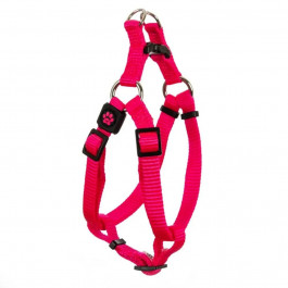 GimDog Шлея  Harlem X для собак, нейлон, рожева, 1,5х45-63 см (80251506314)