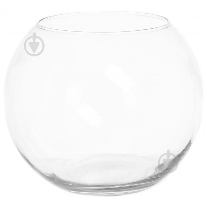 Trend glass Ваза скляна  Ove  15 см прозора (5901105351040) - зображення 1