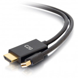 C2G mini DisplayPort to HDMI 1.8m Black (CG84436)