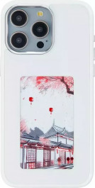  Ink Show E-ink Screen Case для Apple iPhone 15 Pro Max White