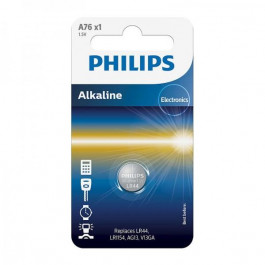 Philips LR44 Minicells Battery Alkaline A76/01B