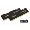 HyperX 16 GB (2x8GB) DDR4 2400 MHz Fury Black (HX424C15FB2K2/16) - зображення 1