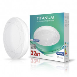 TITANUM LED світильник настінно-стельовий  32W 5000K Орбіта (4820246481847)