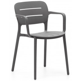 La Forma Садовий стілець  MORELLA CC6108S15 Сірий