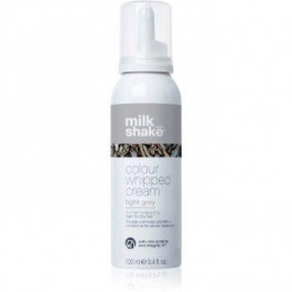 Milk Shake Colour Whipped Cream тонуючий мус для всіх типів волосся Light gray 100 мл