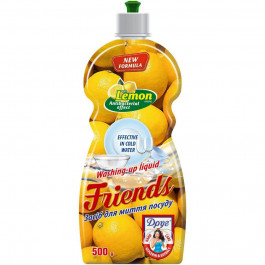 Друг Средство для мытья посуды лимон, 500мл (4820023366053)