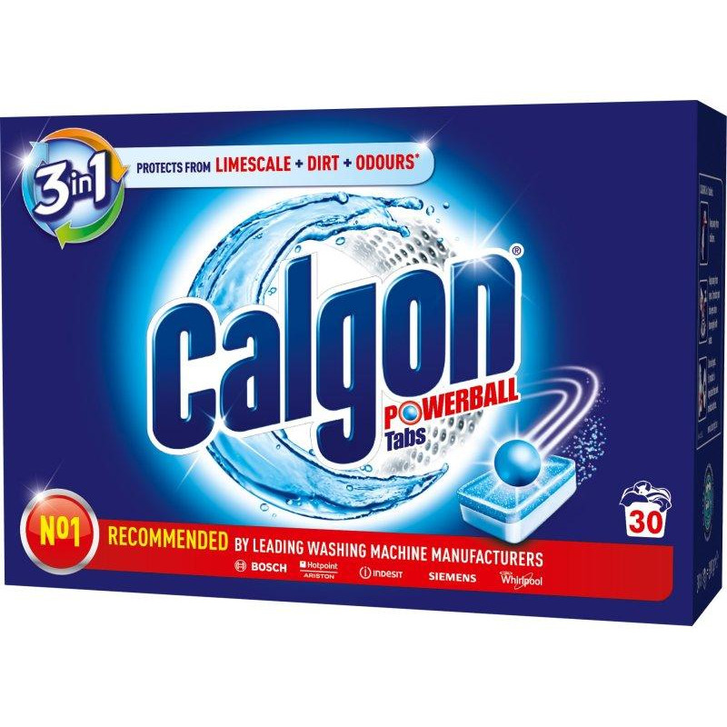 Calgon Таблетки 3 в 1 для пом'якшення води 0.455 кг 30 шт. (5011417544150) - зображення 1