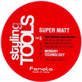 Fanola Матовая паста для волос  Styling Tools Super Matt Memory Technology Paste экстрасильной фиксации, 10
