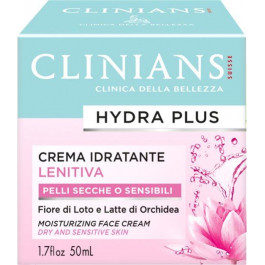 Clinians Крем  Hydra Plus увлажняющий и успокаивающий для сухой и чувствительной кожи 50 мл (8003510024667)